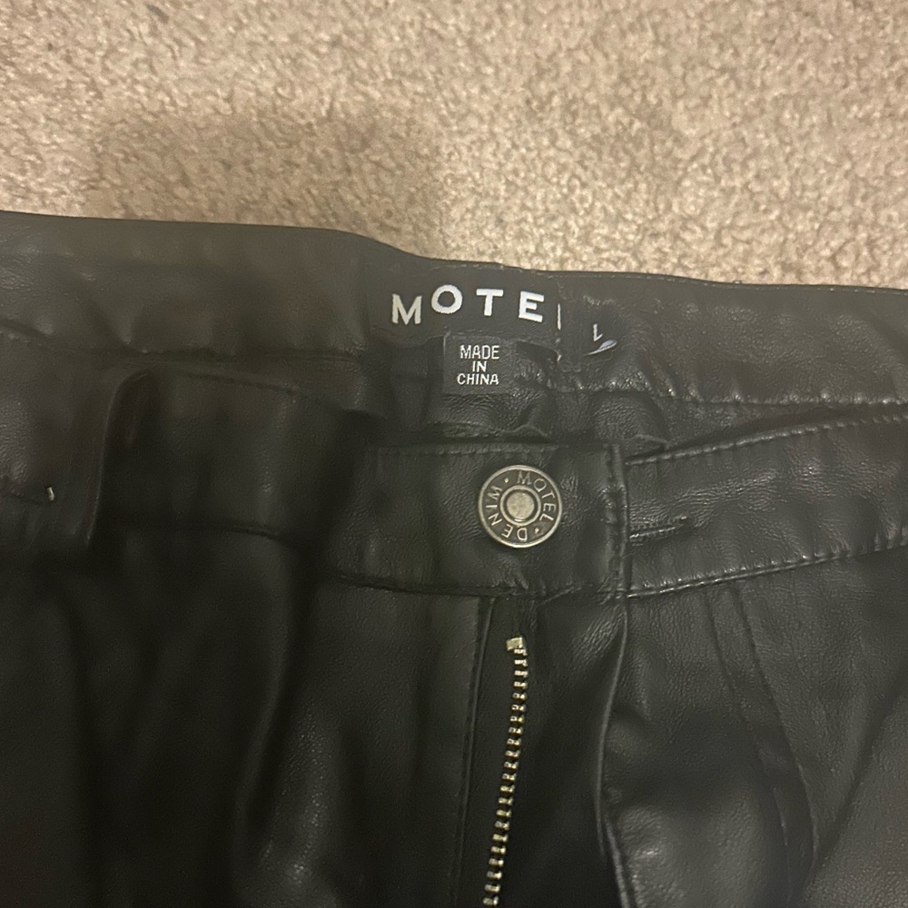 MOTEL ROCKS Leather pants💗 - Picture 2 of 3